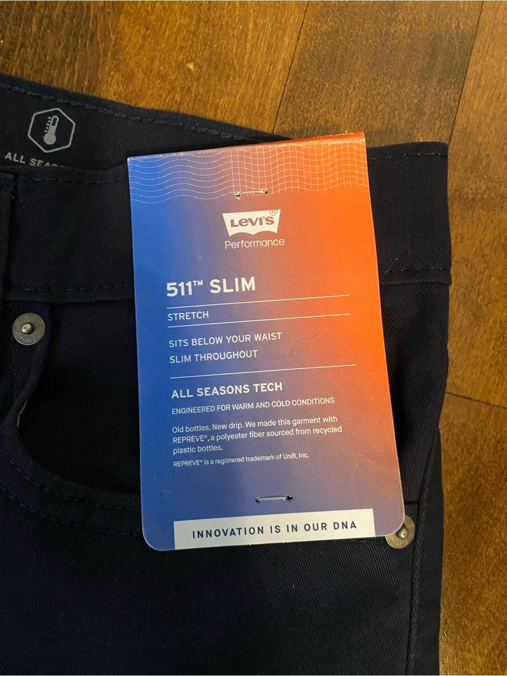 Levi’s 511 31x34 Slim - Nightwatch Blue